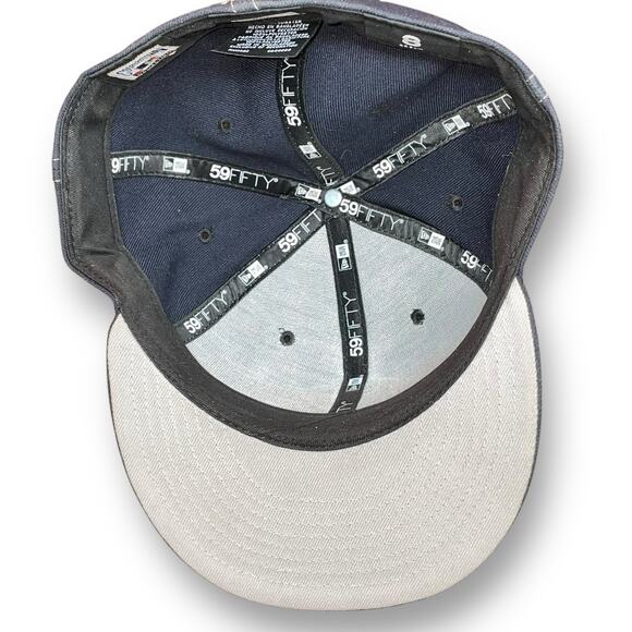 Mens Sz 8 Houston Astros Baseball Hat Cap New Era Cooperstown MLB 1986 Headwear - Picture 10 of 15